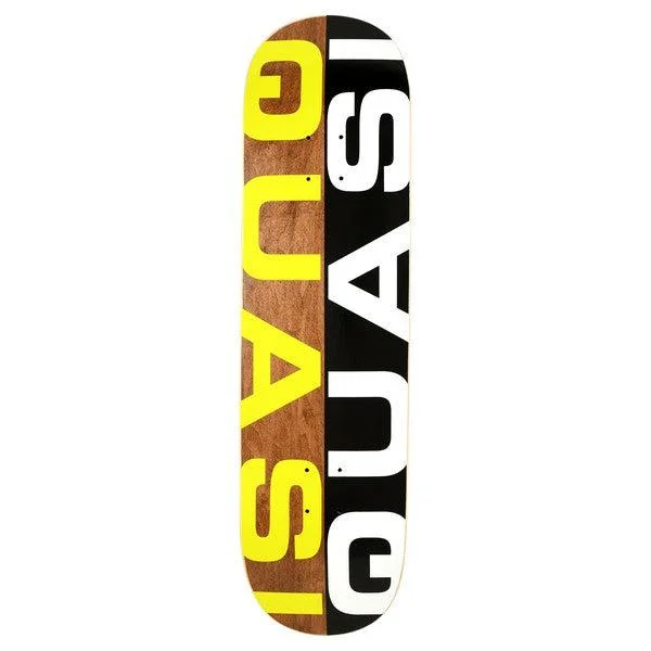 Deck For Park Skateboarding-Quasi Skateboards Corp Deck 8.5" Brown