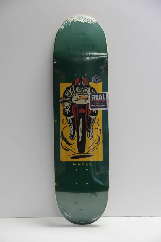 Skateboard Deck With Great Pop-REAL Lintell Moto 8.5