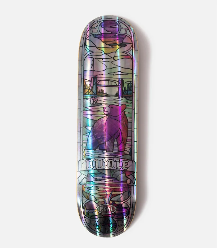 Skateboard Deck With Special Coating-Real Nicole Hause Cathedral Deck