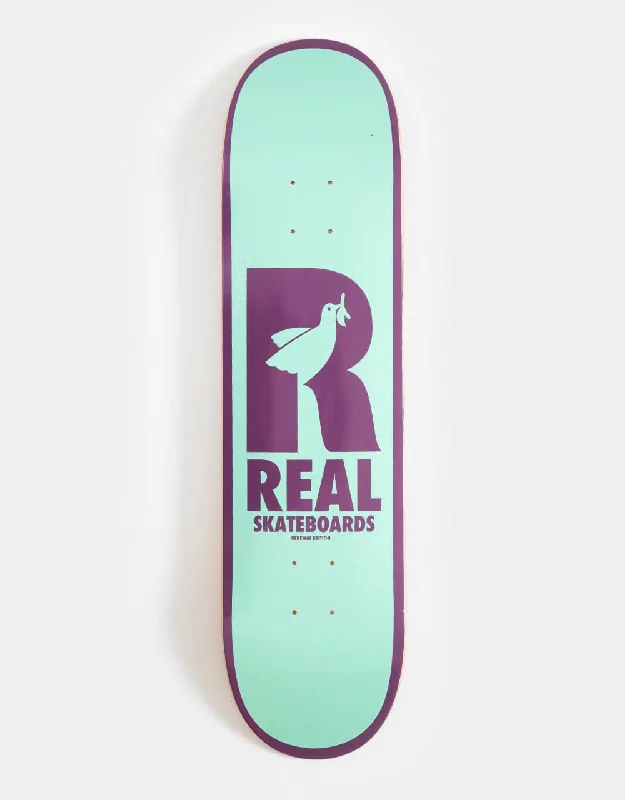 Skateboard Deck With Artistic Designs-Real Renewal Doves Skateboard Deck - 8.06"