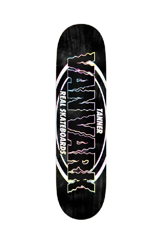 Skateboard Deck For Longboard Riders-Real Skateboards Tanner Pro Oval Deck 8.38"