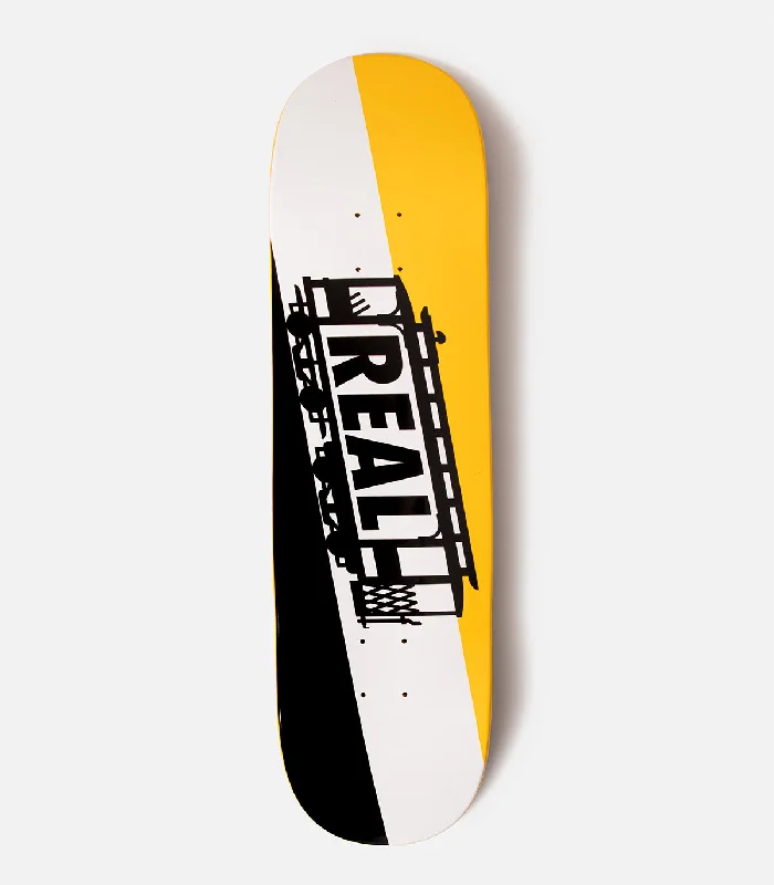 Skateboard Deck With Detailed Artwork-Real Trolley Deck