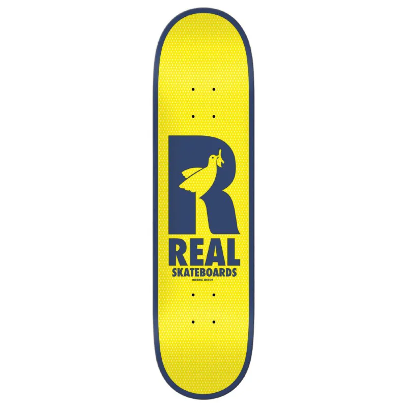 Skateboard Deck For Quick Transitions-Renewal Doves Deck (Yellow) 8.38