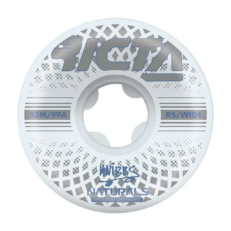 Skateboard Deck For Precision Control-Ricta Knibbs Reflective Naturals Slim 99a Wheels (53mm)