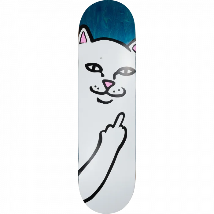 Unique Skateboard Deck Designs-RIP N DIP LORD NERMAL DECK-8.5 BLUE