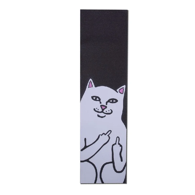 High-Quality Skateboard Grip Tape For Skaters-Ripndip Lord Nermal Grip Black