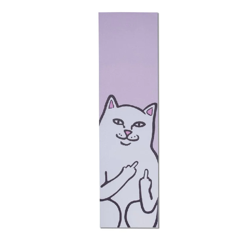 Skateboard Grip Tape For Power Moves-Ripndip Lord Nermal Grip Pink