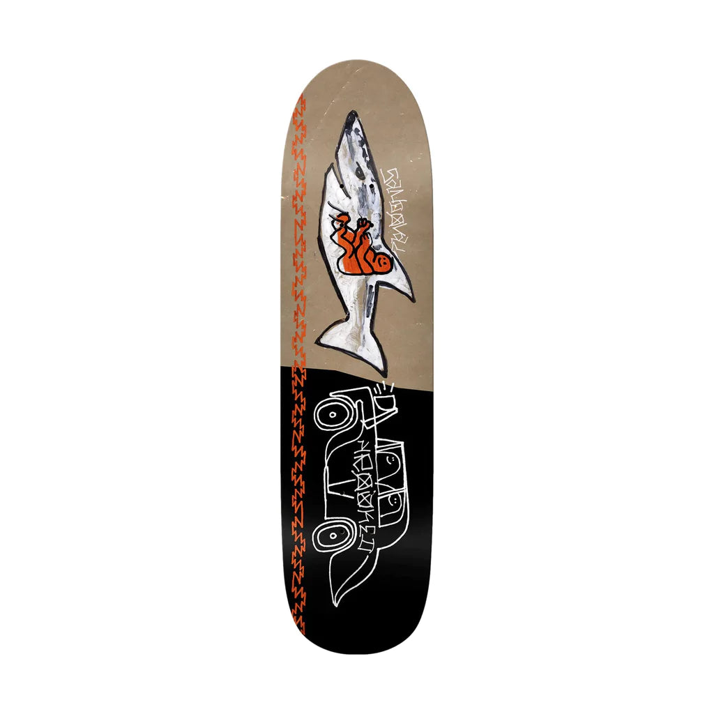 Best Skateboard Deck For Indoor Skating-Ronnie Sandoval Chase Pro Deck Custom 8.25X32