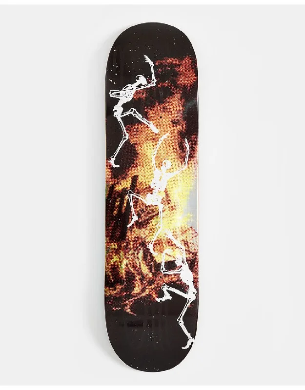 Skateboard Deck For Bowl Skating-Route One Fire Dance Skateboard Deck - 8.5"