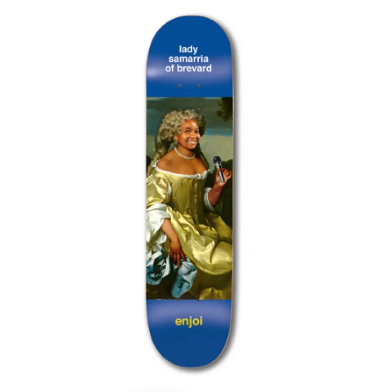 Skateboard Deck For Quick Tricks-Samarria Brevard Renaissance Impact Deck 8.0"