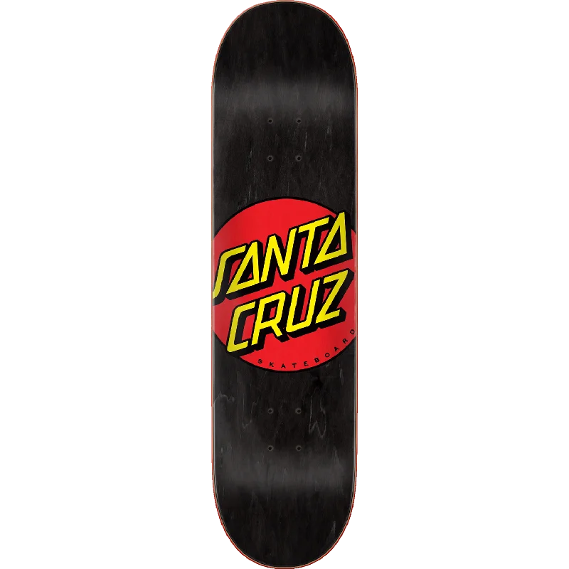 Skateboard Deck With Custom Artwork-Santa Cruz Classic Dot Matte Skateboard Deck 8.25"