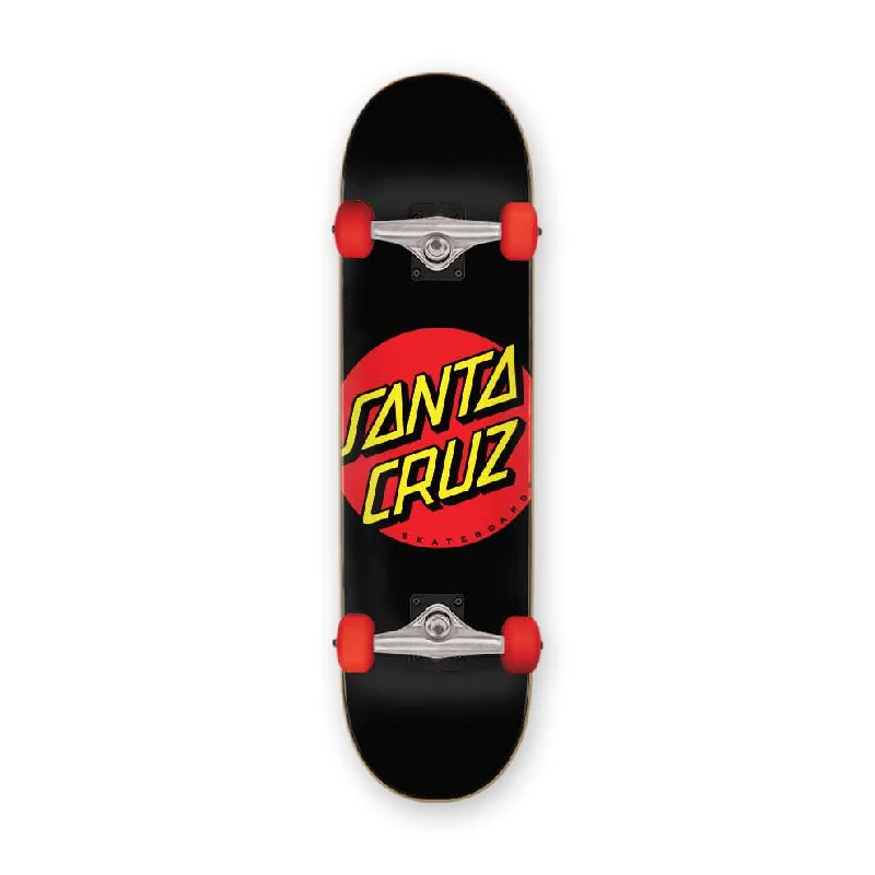 Lightweight Skateboard Deck For Easy Maneuvering-Santa Cruz Classic Dot Super Micro Skateboard Complete 7.25"