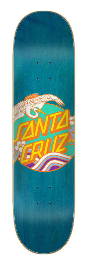 Durable Skateboard Deck For Rough Terrain-SANTA CRUZ CRANE DOT SKATEBOARD DECK (11116601)