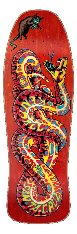 Skateboard Deck For Park Style Skating-Santa Cruz Jeff Kendall Snake Reissue 9.975 x 30.125" Skateboard Deck