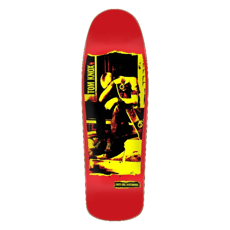 Pro-Level Skateboard Deck For Performance-Santa Cruz Knox Punk Reissue Deck (9.89)