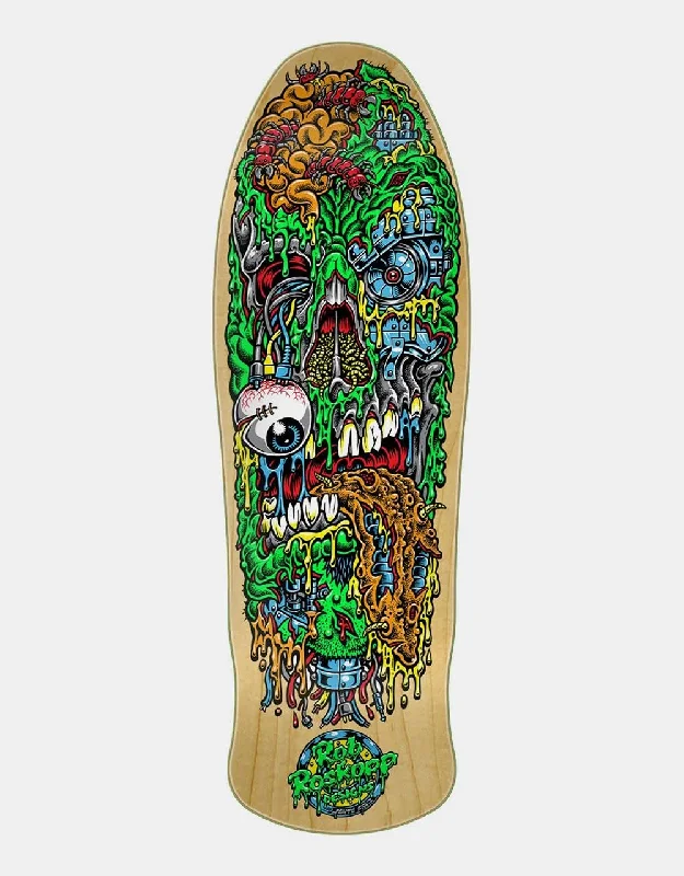 Unique Skateboard Deck Designs-Santa Cruz Roskopp Face Three Reissue Skateboard Deck - 9.933"