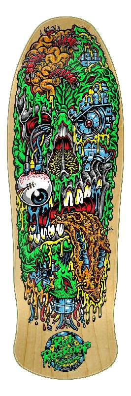 Skateboard Deck With Adjustable Design-Santa Cruz - Roskopp Face Three Reissue