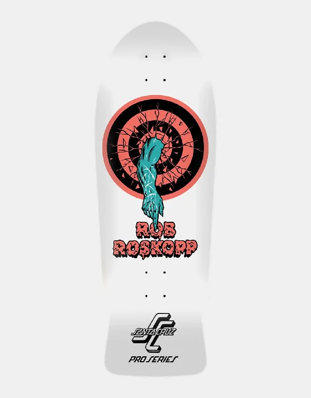 Soft Skateboard Deck For Smooth Tricks-Santa Cruz Roskopp One Reissue Skateboard Deck - 10.35"