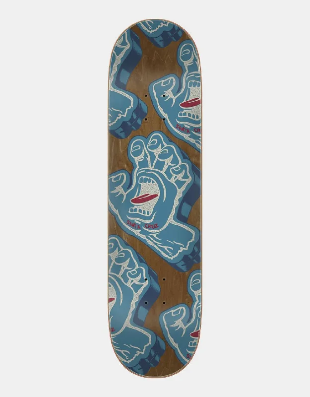 Skateboard Deck With Perfect Shape-Santa Cruz Screaming Foam Hand Skateboard Deck - 8.25"