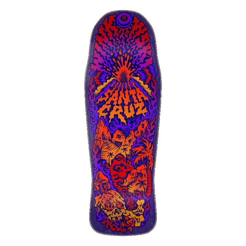 Skateboard Deck For Fast Skating-Santa Cruz Winkowski Volcano Deck (10.34)