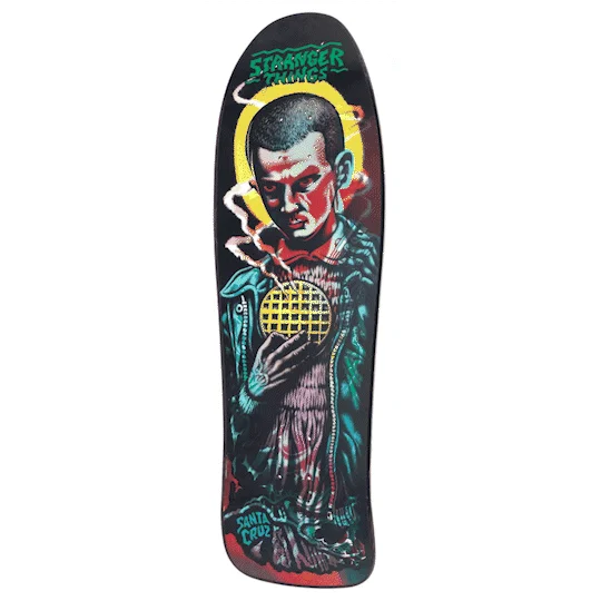 Skateboard Deck For Beginners And Pros-Santa Cruz x Stranger Things Kendall Eleven Deck