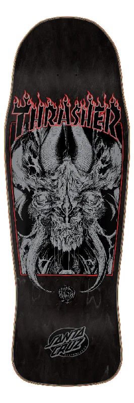 Skateboard Deck For Older Riders-Santa Cruz x Thrasher Collab Winkowski Primeval Shaped Skateboard Decks 10.34"