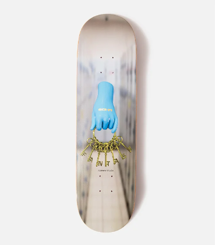 Skateboard Deck For Quick Transitions-Sci-Fi Fantasy Corey Glick Keys Deck