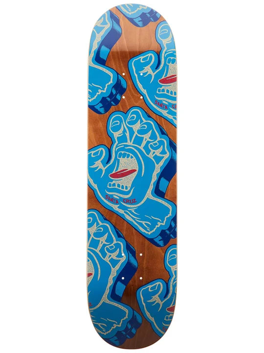 Skateboard Deck For Smooth Accelerations-Screaming Foam Hand 8.25 Santa Cruz