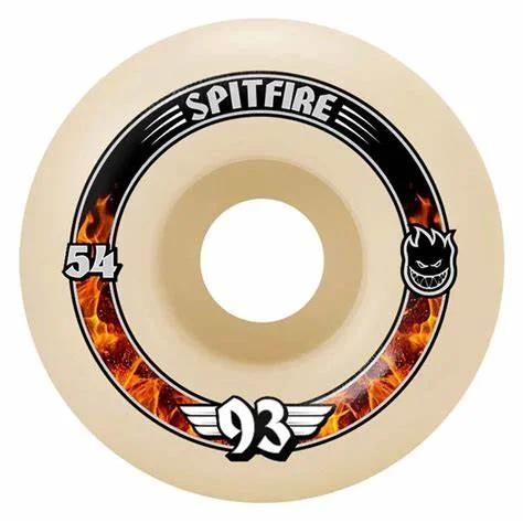 Skateboard Deck For Easy Turning-SF F4 93a RADIAL NATURAL 54mm