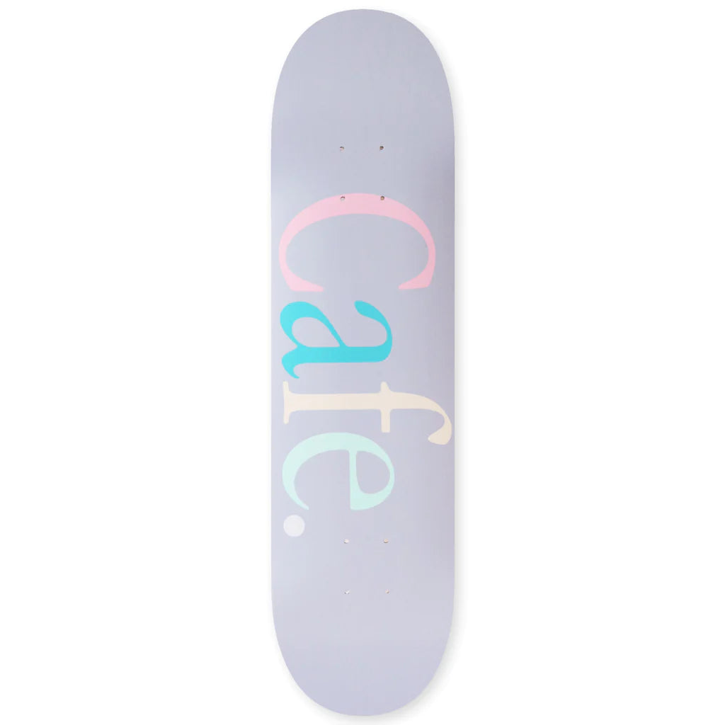 Deck For Long Skateboard Ride-Skateboard Cafe Wayne Skateboard Deck Powder Blue - 8.38