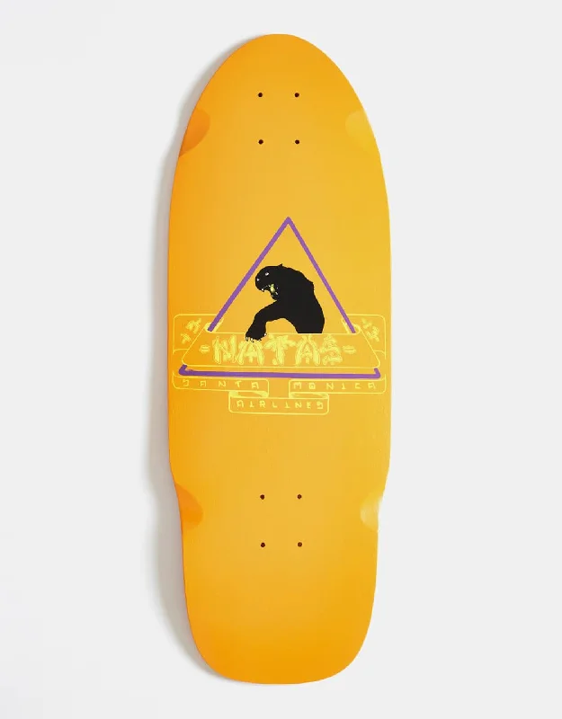 Skateboard Deck With Perfect Shape-SMA Natas 1st Edition Orange Skateboard Deck - 10"