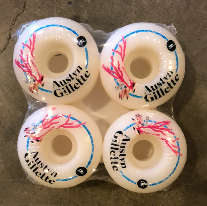 Skateboard Wheels For Quick Spins-SML WHEELS ''TIDE POOLS" - AUSTIN GILLETTE - 52mm 99a