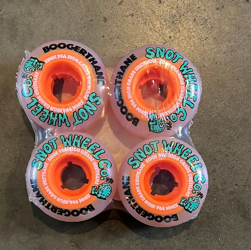 Large Skateboard Wheels For Speed-SNOT WHEELS - BOOGERTHANE - 52mm 99a