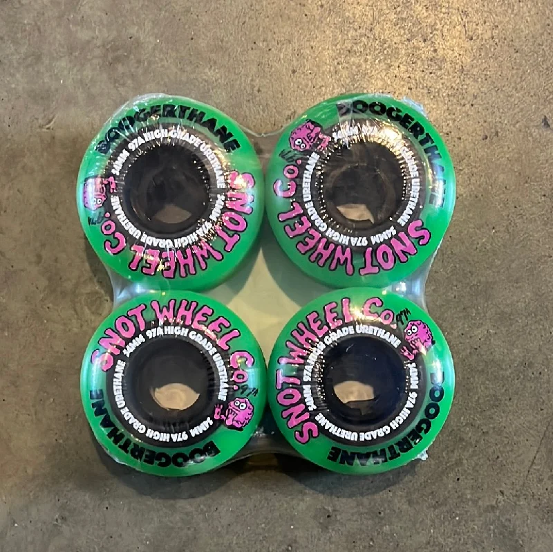 Skateboard Wheels For All Skill Levels-SNOT WHEELS - BOOGERTHANE - 54mm 97a