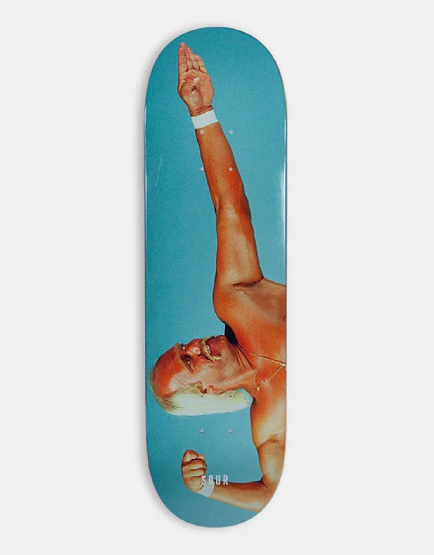 Skateboard Deck For Technical Street Skating-Sour Hulk Shortie Skateboard Deck - 8.25"