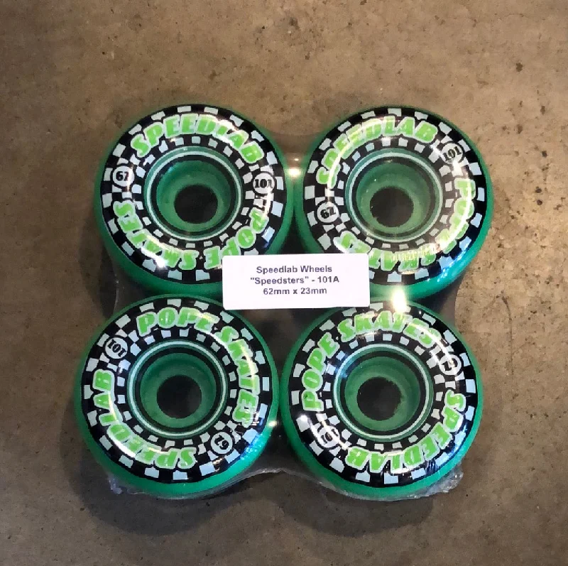 Skateboard Wheels For Carving-SPEEDLAB WHEELS - SPEEDSTER - 62mm 101a