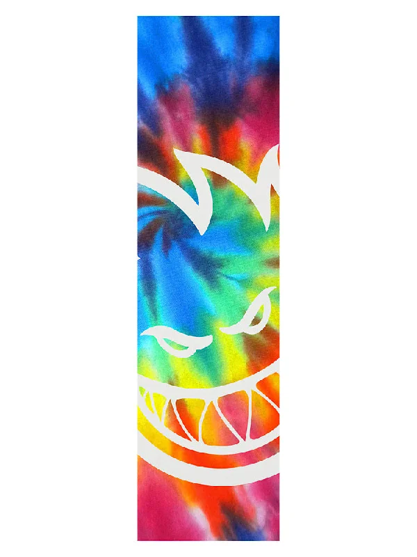 Skateboard Grip Tape For Street Performance-SPITFIRE - Bighead Tiedye Clear Griptape