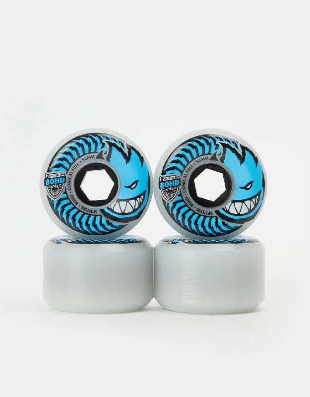 Hard Skateboard Wheels For Street Skating-Spitfire Chargers Conical 80HD Skateboard Wheels