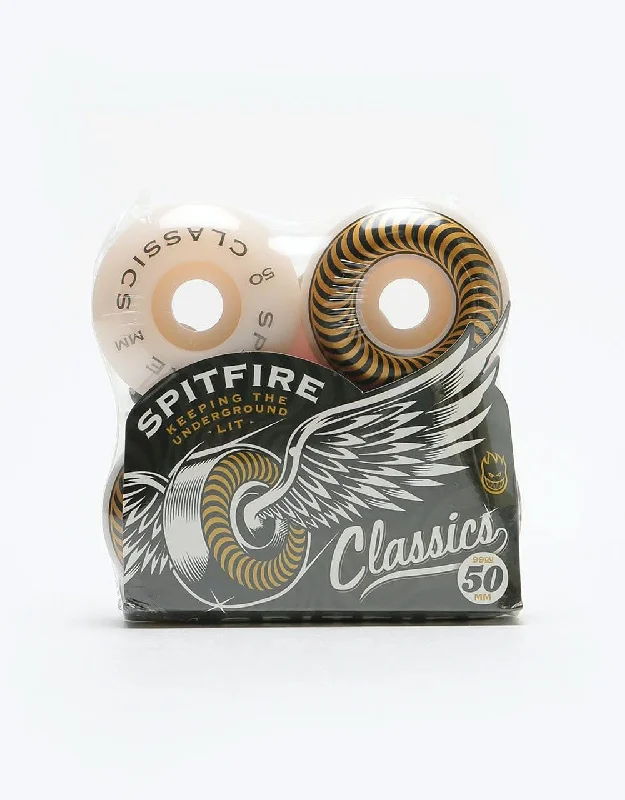 Soft Skateboard Wheels For Comfortable Ride-Spitfire Classic 99d Skateboard Wheel - 50mm