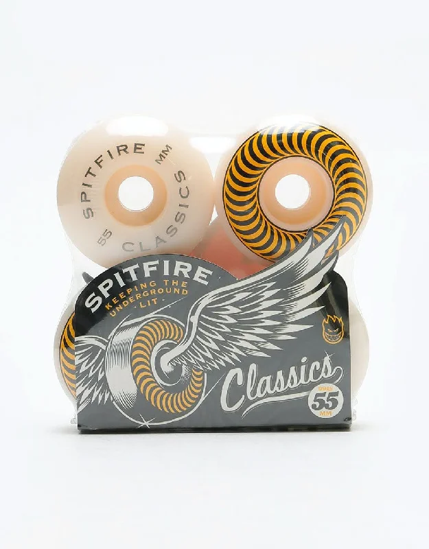 Skateboard Wheels For Faster Speeds-Spitfire Classic 99d Skateboard Wheel - 55mm