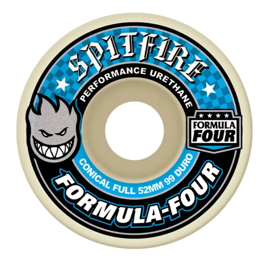 Limited Edition Skateboard Deck-Spitfire Formula Four Conical Full 99a