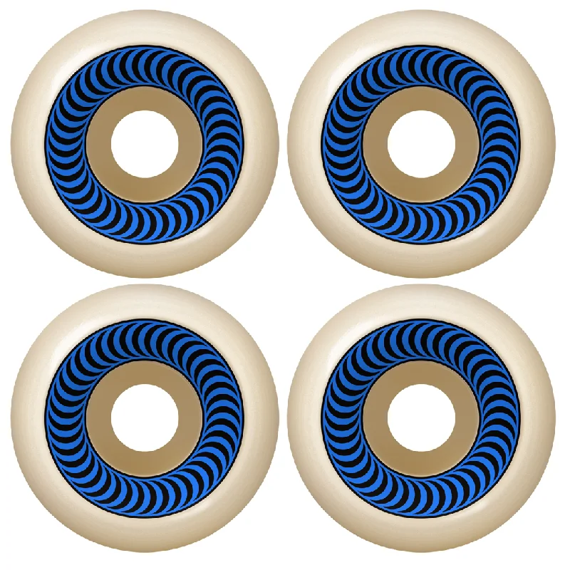 Skateboard Wheels For Smooth Turns-SPITFIRE F4 OG CLASSIC 99D WHEELS BLUE - 56MM