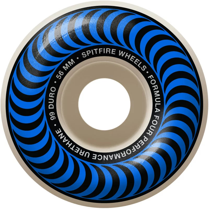 Skateboard Deck For Smooth Accelerations-Spitfire Formula Four Classic 99a - 56mm