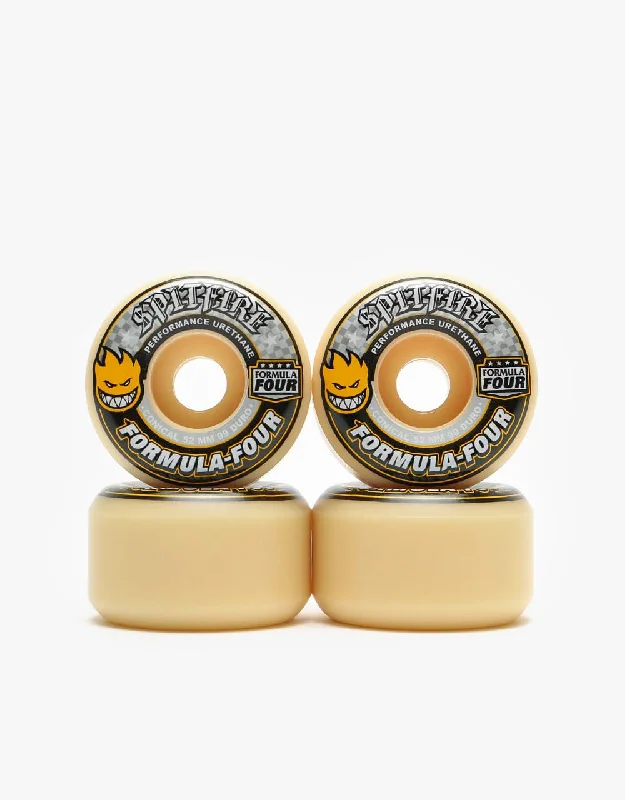 Skateboard Wheels With Perfect Balance-Spitfire Formula Four Conical 99d Skateboard Wheels