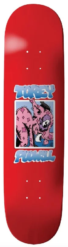 Custom Skateboard Deck Design-Thank You x Hijinx Torey Pink Elephant Deck