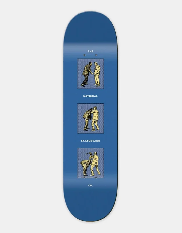 Skateboard Deck For Bigger Skaters-The National Skateboard Co. Office Politics B Skateboard Deck - 8"