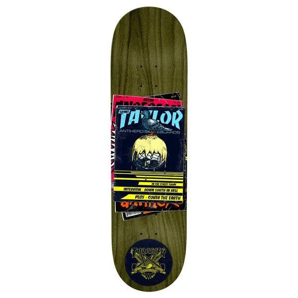 Skateboard Deck With Quality Construction-Thrasher Magazine x Antihero Skateboards Grant Taylor Deck 8.38"