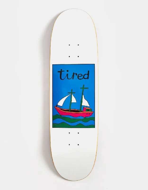 Custom Printed Skateboard Deck-Tired The Ship Has Sailed Skateboard Deck - 9"