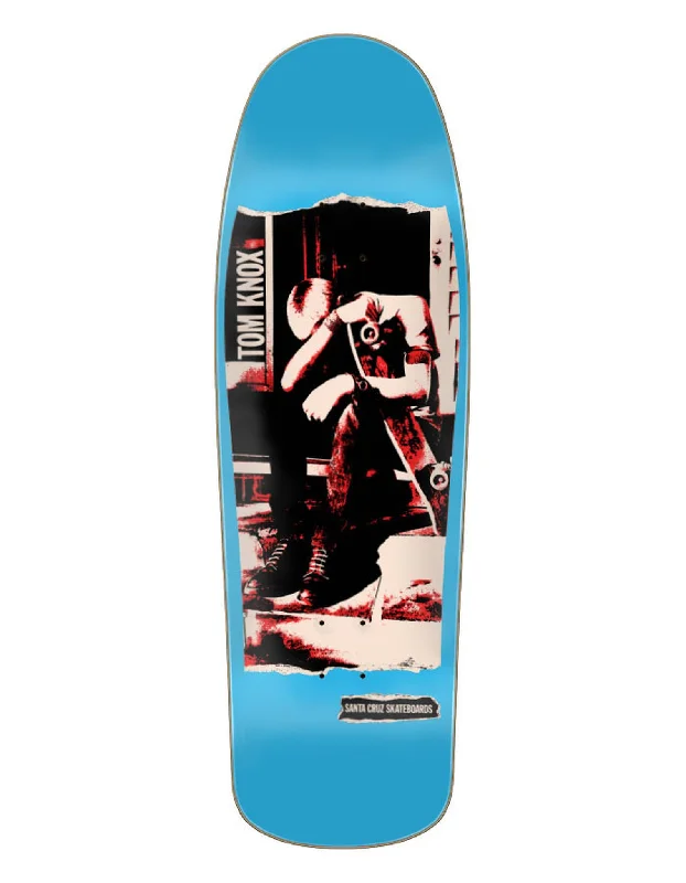 Skateboard Deck With Great Pop-Santa Cruz Tom Know Punk Reissue Deck - 9.9