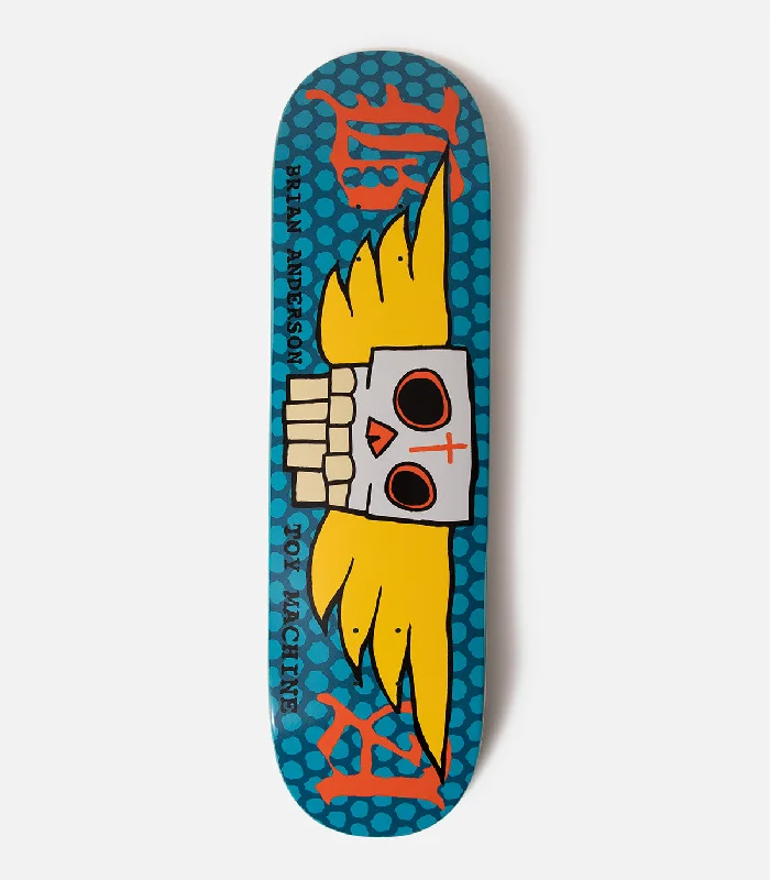 Skateboard Deck For Flatland Skating-Toy Machine Brian Anderson Bad Ass Deck